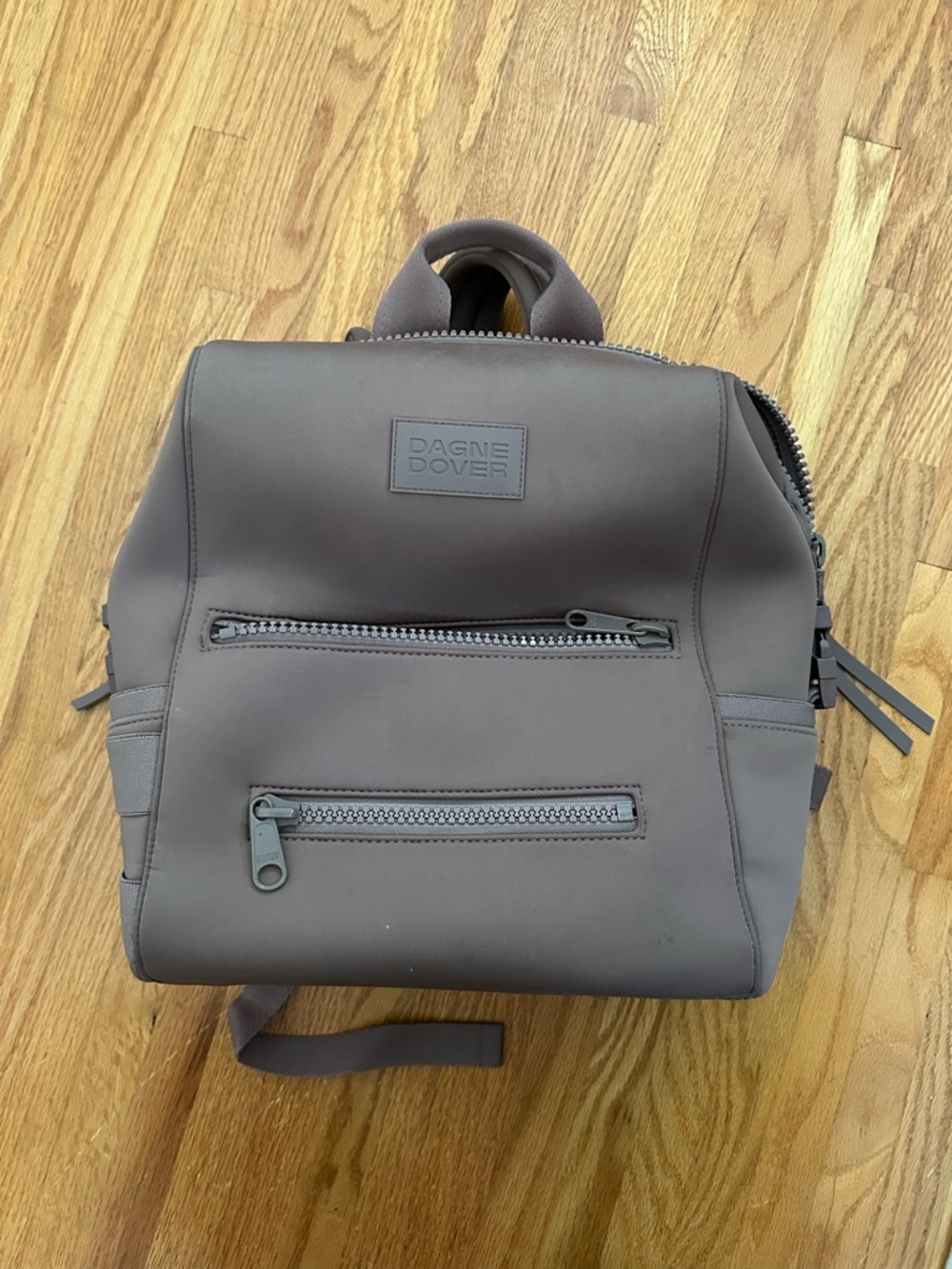 Medium Dagne Dover Indi Neoprene Diaper Backpack - Dune